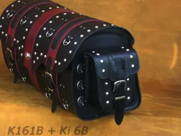 Kožená boční kapsička na kufry 1ks (Ki6B)