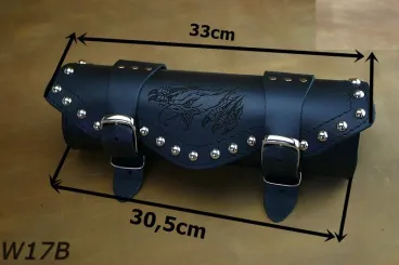 Kožená přední rolka na motocykly (W17A)
