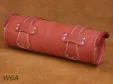 Kožená přední rolka na motocykly (W6A-Orange)