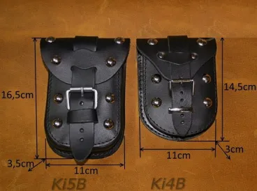 Kožená kapsička na pás nádrže 1ks - (Ki5A)