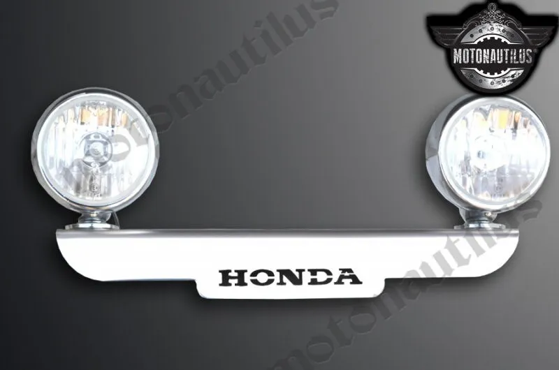 MOTON - Rampa na přídavná světla + světla pro HONDA SHADOW 750 C2