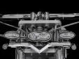 Chromovaný držák přídavných světel pro Yamaha XVS 1900 Midnight Star / Road Star - 682-121