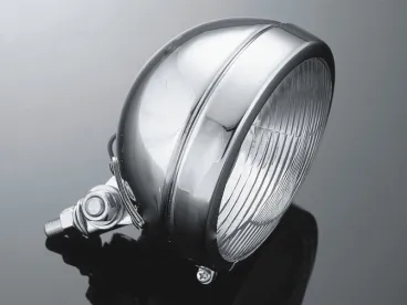 Přídavné moto světlo Highway Hawk USA STYLE, chrom (1ks)