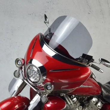 MS - M3 Plexisklo chopper do masky pro Yamaha XVZ 1300 Royal Star Venture čiré