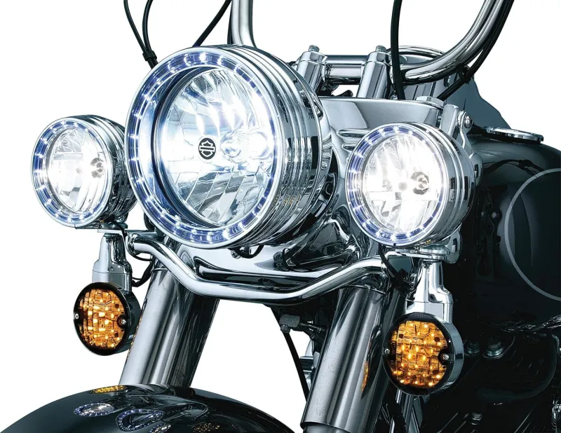 LED světelný kruh pro hlavní světlo 7" pro Harley Davidson Softail 1994-2015