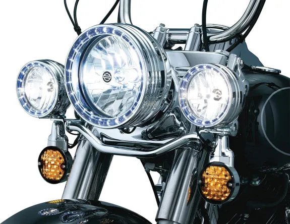 LED světelný kruh pro hlavní světlo 7" pro Harley Davidson Softail 1994-2015