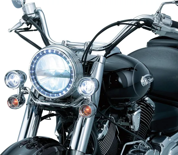 LED světelný kruh pro hlavní světlo 7" pro Harley Davidson Softail 1994-2015