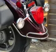 MOTON - Chromovaný rám na zadní blatník pro YAMAHA DRAG STAR 1100 V STAR CLASSIC