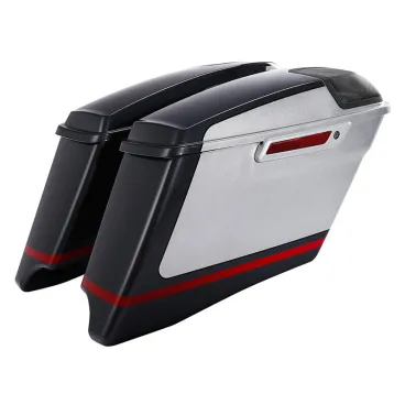 Pevné boční kufry pro Harley Davidson Touring 2014–2023 - Street Glide, Road Glide, Electra Glide, Road King