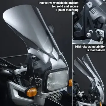 NC - Vysoké motocyklové plexisklo pre BMW R850GS 96-21 / R1100GS 93-98