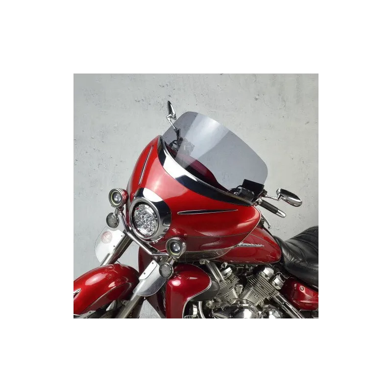 MS - M3 Plexisklo chopper do masky pro Yamaha XVZ 1300 Royal Star Venture čiré