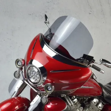 MS - M3 Plexisklo chopper do masky pro Yamaha XVZ 1300 Royal Star Venture čiré