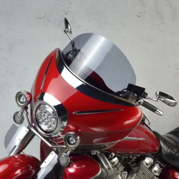 MS - M3 Plexisklo chopper do masky pro Yamaha XVZ 1300 Royal Star Venture čiré
