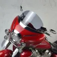 MS - M3 Plexisklo chopper do masky pro Yamaha XVZ 1300 Royal Star Venture čiré