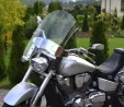 Malé akrylové plexisklo YAMAHA XVS 1100 Drag Star/V Star Classic (PLUS)