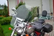 Malé - Akrylové plexisklo pro Yamaha Drag Star XVS 650 Custom (standard - nerez)