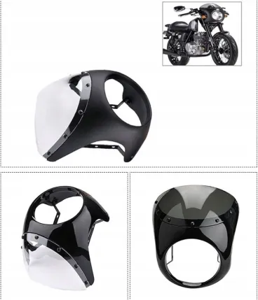 Univerzální přední maska ​​ve stylu cafe racer pro motocykly