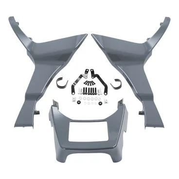 Kryty spoilerů boční kapotáže pro Harley Road Glide Special FLTRXS - 2017 - 2023 - šedé