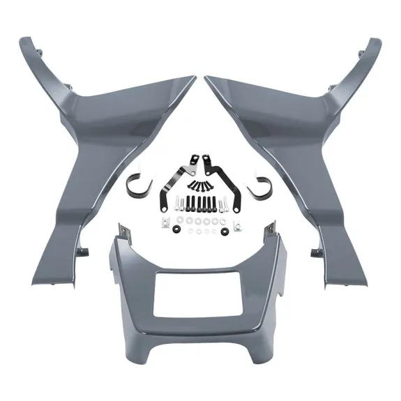 Kryty spoilerů boční kapotáže pro Harley Road Glide Special FLTRXS - 2017 - 2023 - šedé