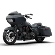 Kryty spoilerů boční kapotáže pro Harley Road Glide Special FLTRXS - 2017 - 2023 - šedé