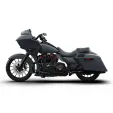 Kryty spoilerů boční kapotáže pro Harley Road Glide Special FLTRXS - 2017 - 2023 - šedé