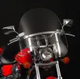 Dakota 3.0 - Motocyklové plexisklo o výšce 44,5cm pro Honda, Yamaha, Kawasaki, Harley Davidson - čiré