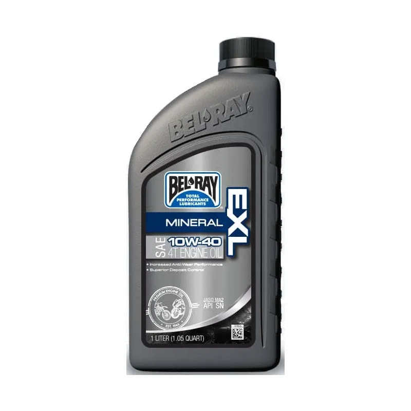 Motorový olej Bel-Ray EXL MINERAL 4T 10W-40 1l
