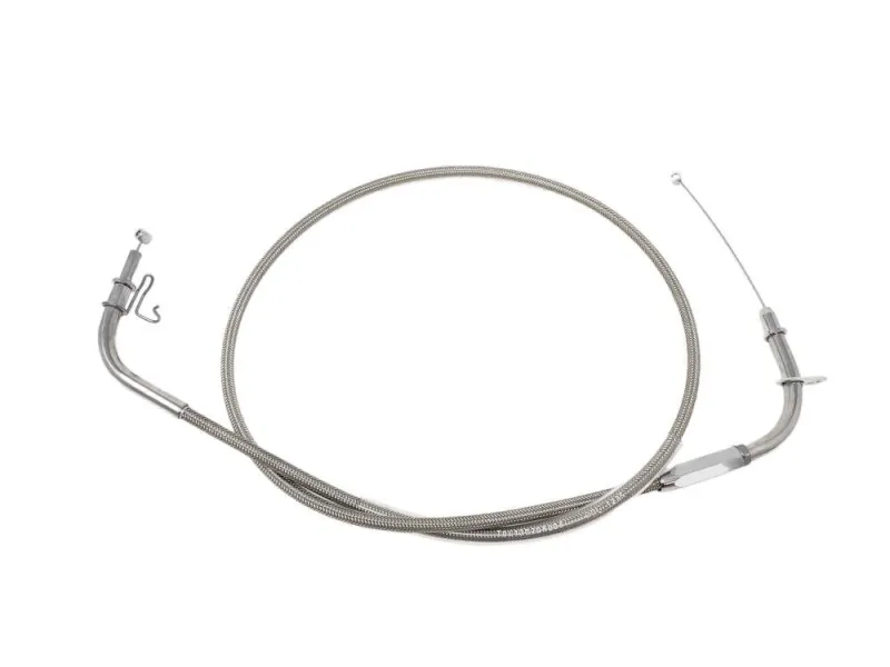 Tažné prodloužené plynové lanko +15cm pro Kawasaki Vulcan VN900 Classic