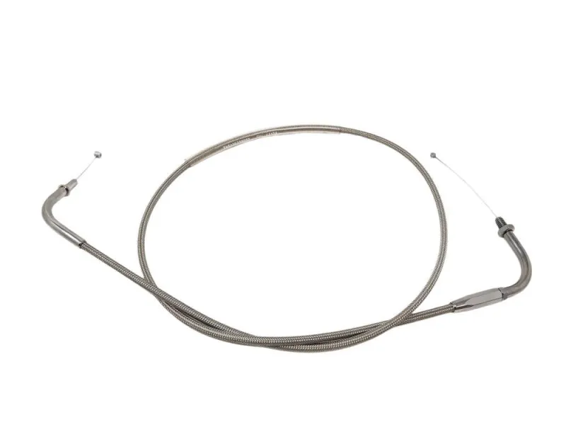 Vratné prodloužené plynové lanko +15cm pro Kawasaki Vulcan VN900 Classic