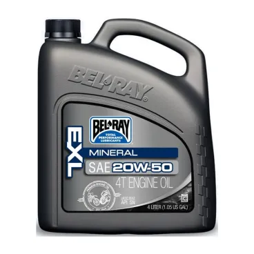 Bel-Ray EXL MINERAL 4T 10W-40 - motorový olej 4 l