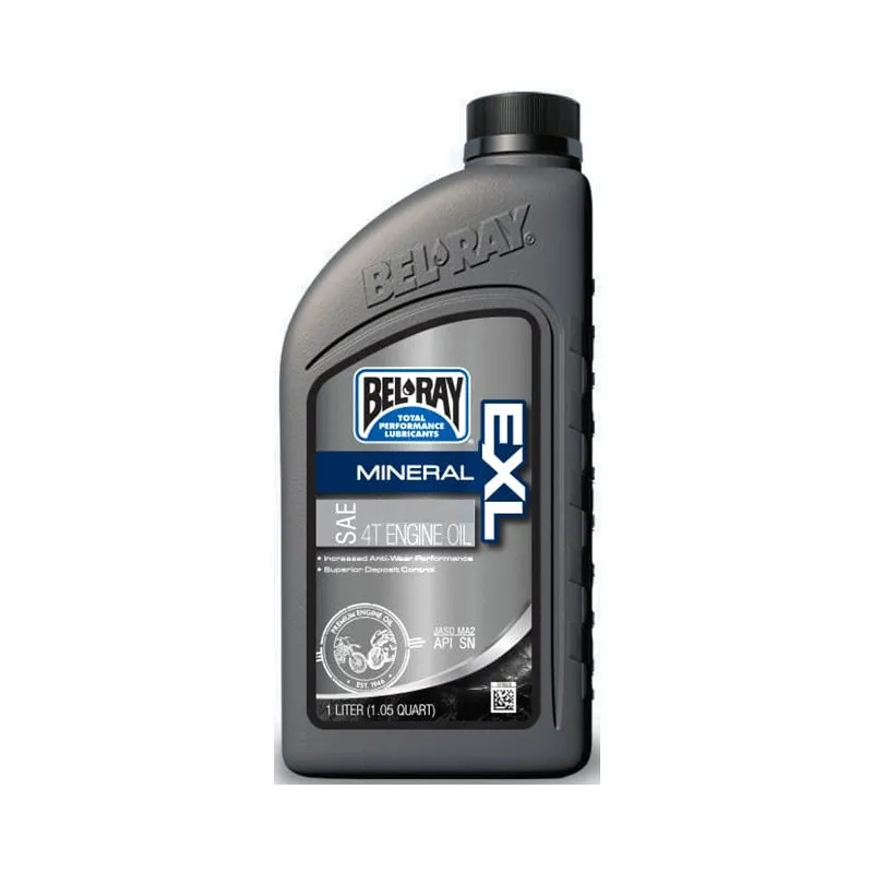 Motorový olej Bel-Ray EXL MINERAL 4T 20W-50 1l Motorový olej Bel-Ray EXL MINERAL 4T 20W-50 1l