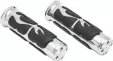 Chromové rukojeti / gripy pro motocyklová řídítka o průměru 25mm KY-6262