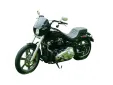 Přední kapotáž/maska pro Harley Davidson Softail 2018-2025 - černá Přední kapotáž/maska pro Harley Davidson Softail 2018-2025 - černá