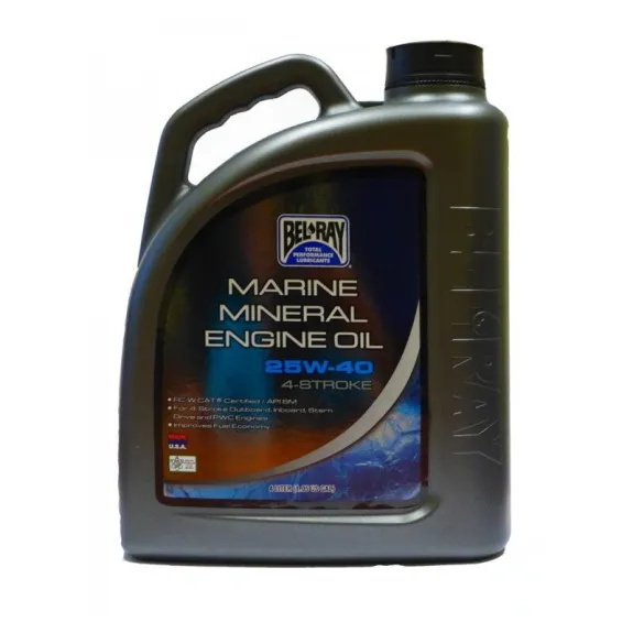 Motorový olej Bel-Ray MARINE MINERAL 4T 25W-40 4l