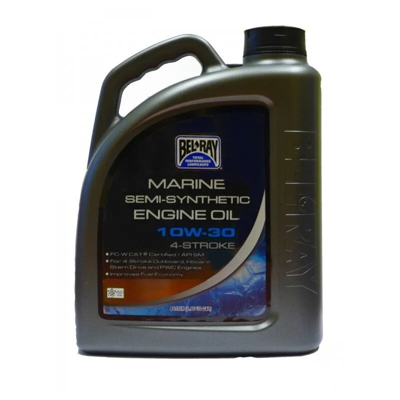 Motorový olej Bel-Ray MARINE SEMI-SYNTHETIC 4T 10W-30 4l Motorový olej Bel-Ray MARINE SEMI-SYNTHETIC 4T 10W-30 4l