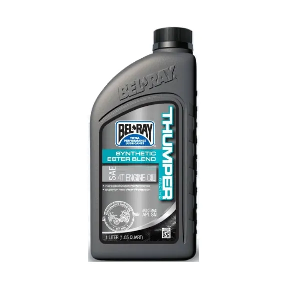 Motorový olej Bel-Ray THUMPER RACING SYNTHETIC ESTER BLEND 4T 10W-40 1l
