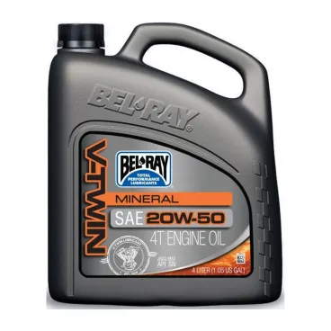 Motorový olej Bel-Ray V-TWIN MINERAL 20W-50 4l