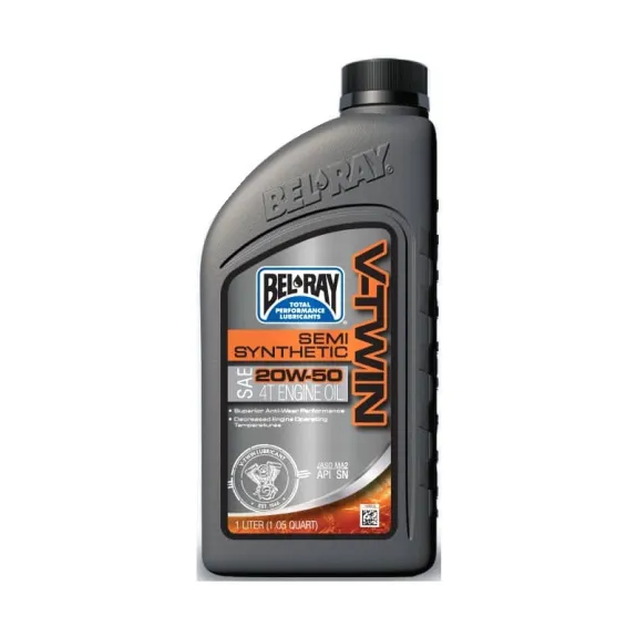 Motorový olej Bel-Ray V-TWIN SEMI SYNTHETIC 20W-50 955 ml