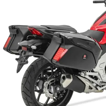 Univerzální plastové boční kufry na zamykání pro motocykly