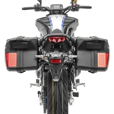 Univerzální plastové boční kufry na zamykání pro motocykly