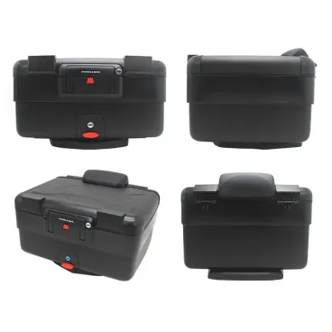 Zadní odnímatelný kufr 35-40L na motocykly - černý