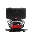 Zadní odnímatelný kufr 35-40L na motocykly - stříbrný