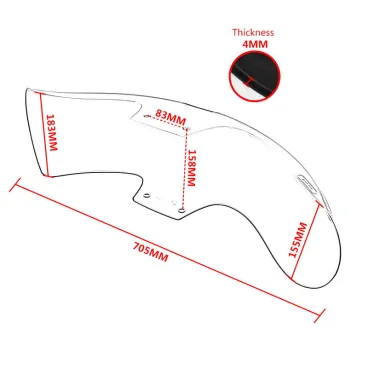 Přední blatník pro BMW R18 2020-2024