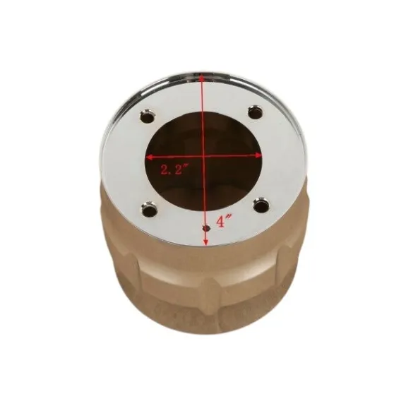 Chromované kovové koncovky výfuků – HarleyDavidson Screamin’ Eagle 4"