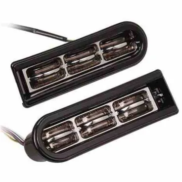 LED koncová světla mezi blatník a boční kufry pro Harley-Davidson Touring 2014-2018