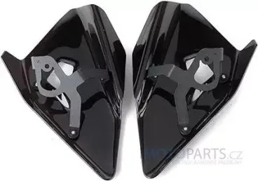 Větrné deflektory mezi masku a čelním sklem pro BMW R1200GS / R1250GS / F750 / F800