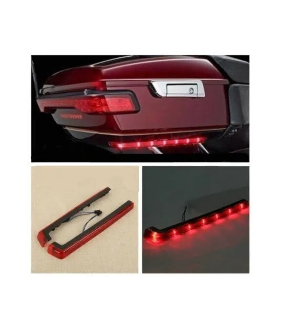 Červené LED osvětlení zadního kufru – Harley-Davidson Touring 2006–2013