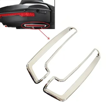 Chromované kryty světel zadního kufru pro Harley Davidson Electra Glide / Tři Glide 2014-2023