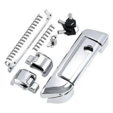 Chromované zámky a panty zadního kufru pro Harley-Davidson Touring 2014–2025