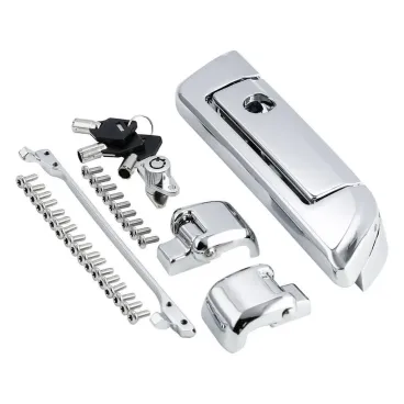 Chromované zámky a panty zadního kufru pro Harley-Davidson Touring 2014–2025